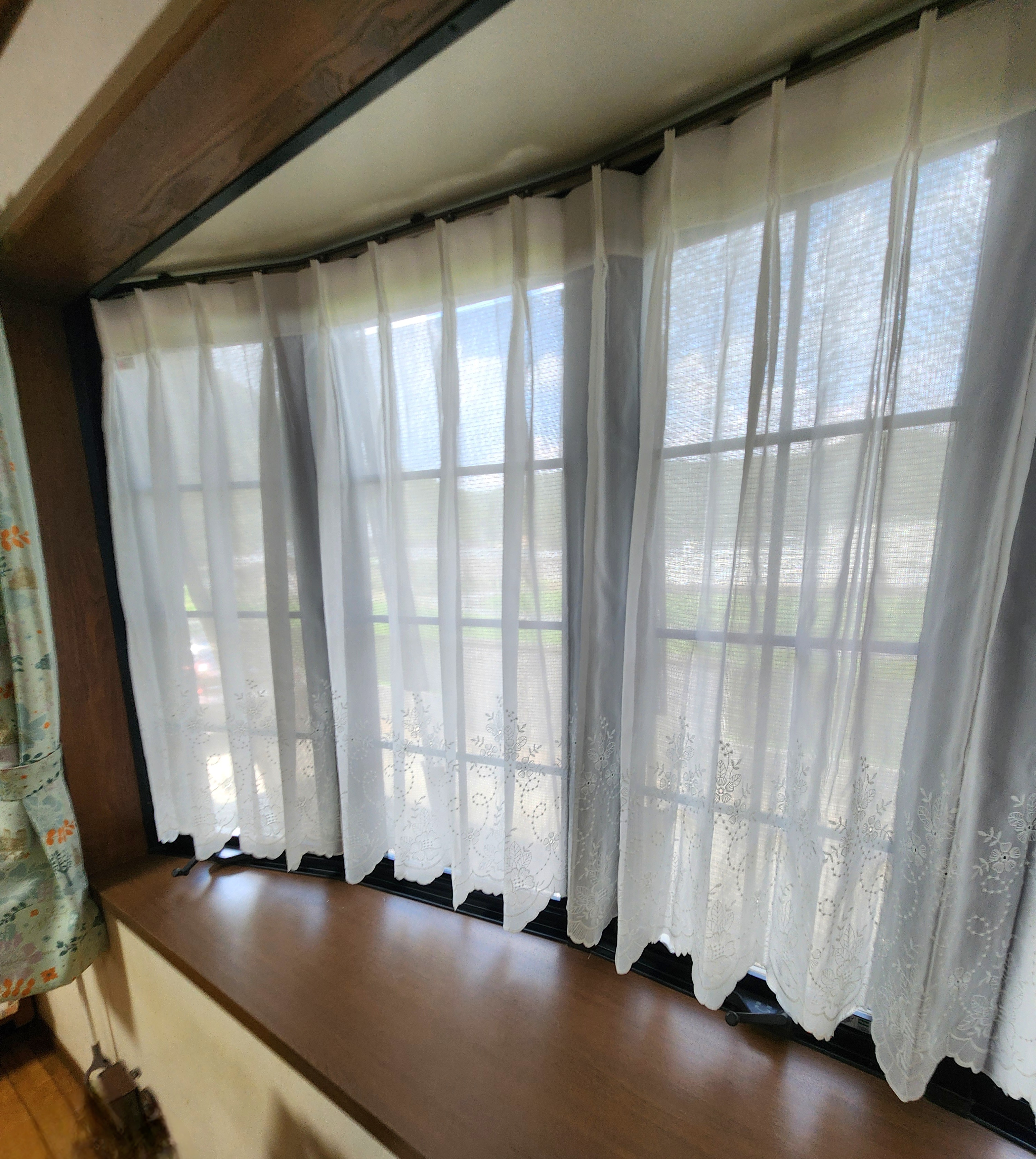 佐用町|刺繍レースで彩る出窓|Y様邸