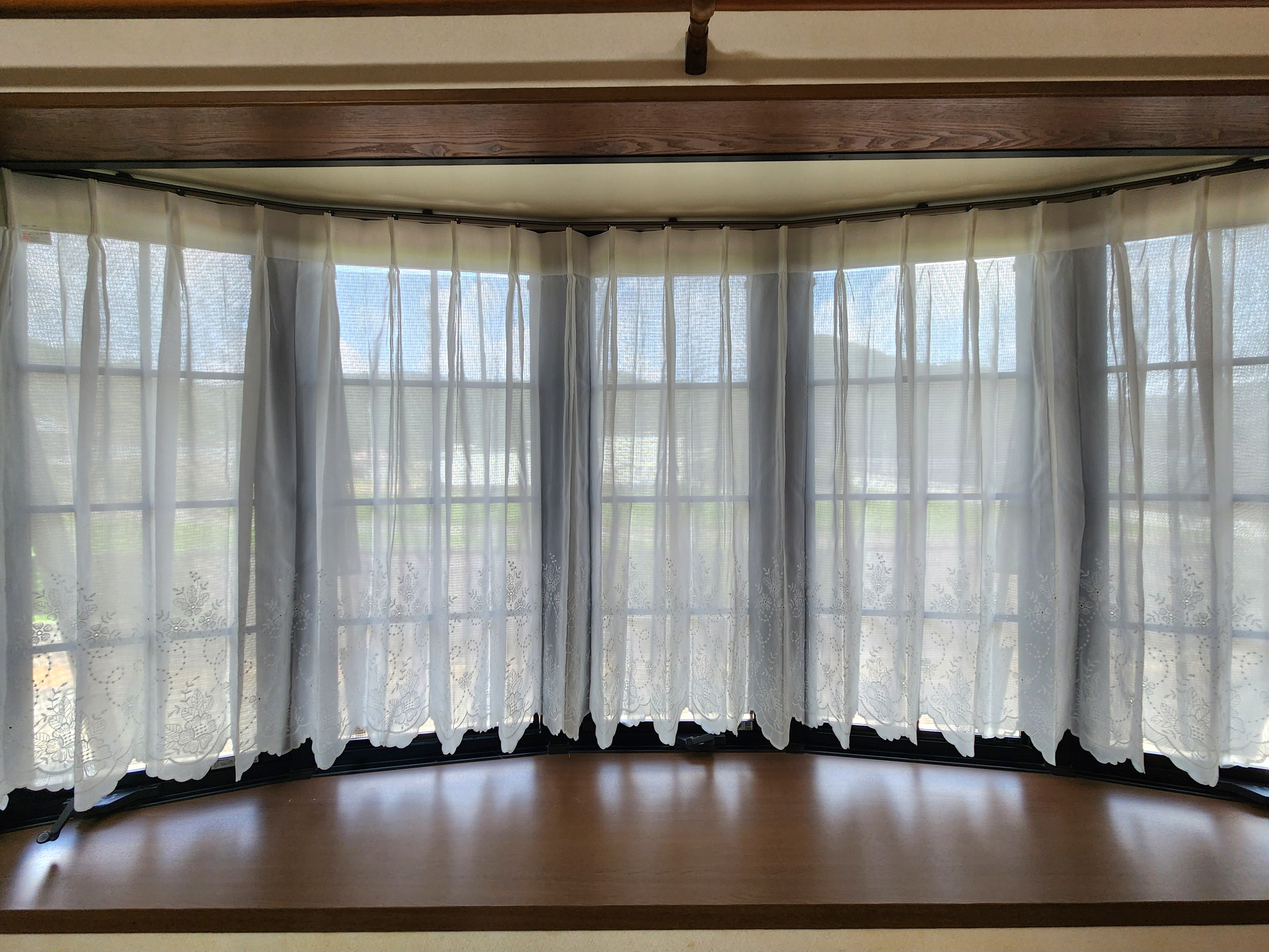 佐用町|刺繍レースで彩る出窓|Y様邸